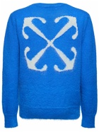 OFF-WHITE Arrow Mohair Blend Knit Sweater
