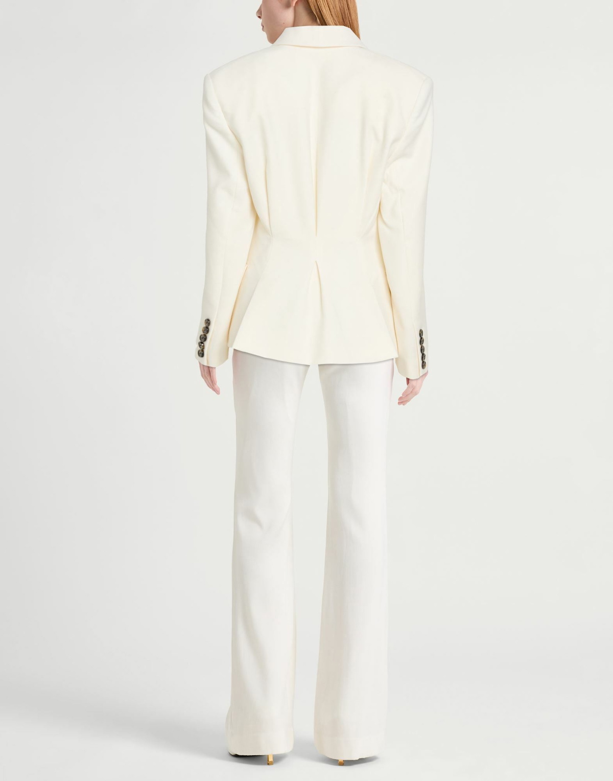 Alexandre Vauthier Womens Blazer Ivory