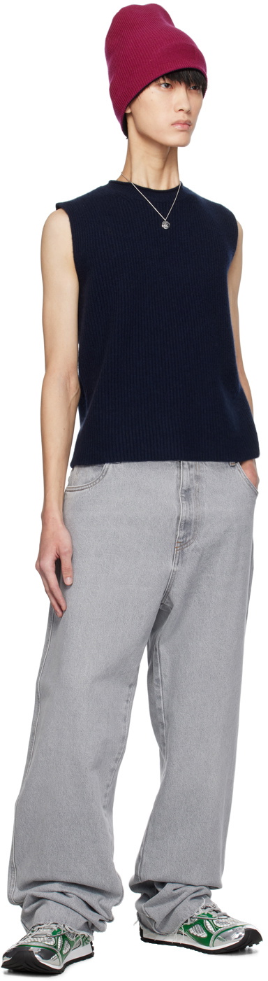 Guest in Residence Navy Layer Up! Vest