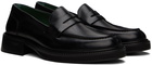 VINNY’s Black Heeled Townee Loafers