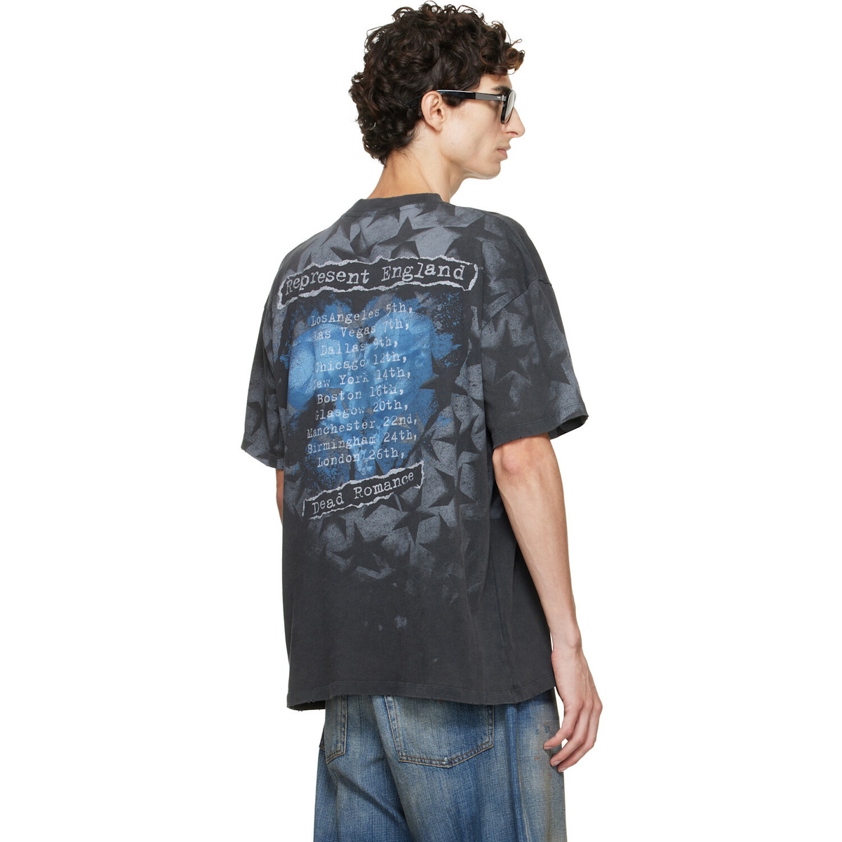 Represent Black 'Romance' T-shirt