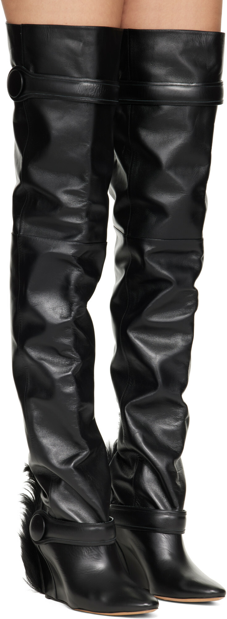 VAQUERA Black Mohawk Tall Boots