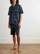 Paul Smith - Printed Cotton-Poplin Pyjama Set - Blue