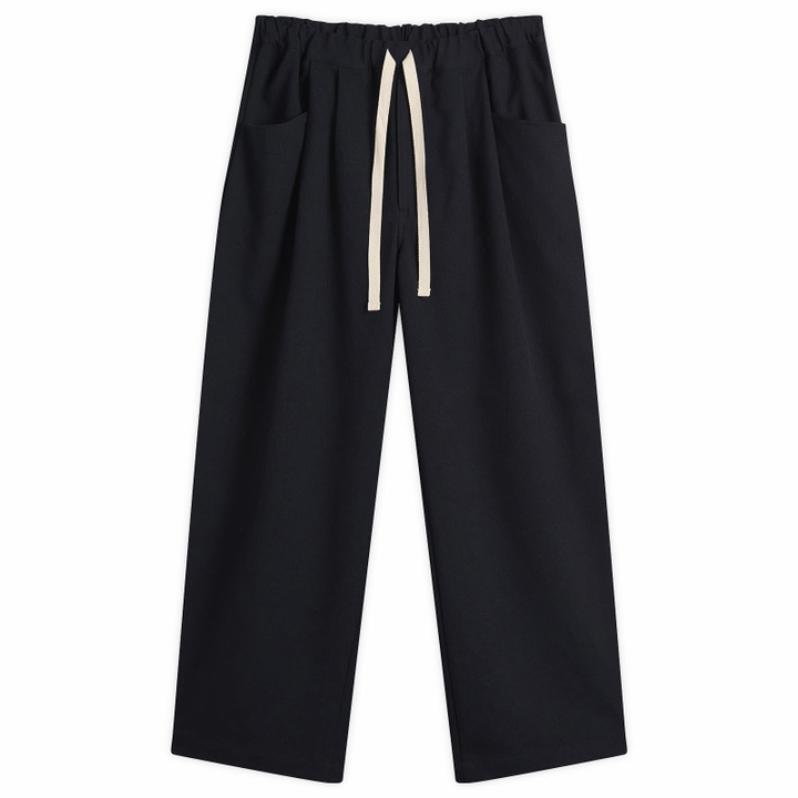 Photo: Danton Men's Tuck Pants in Dark Navy