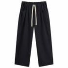 Danton Men's Tuck Pants in Dark Navy