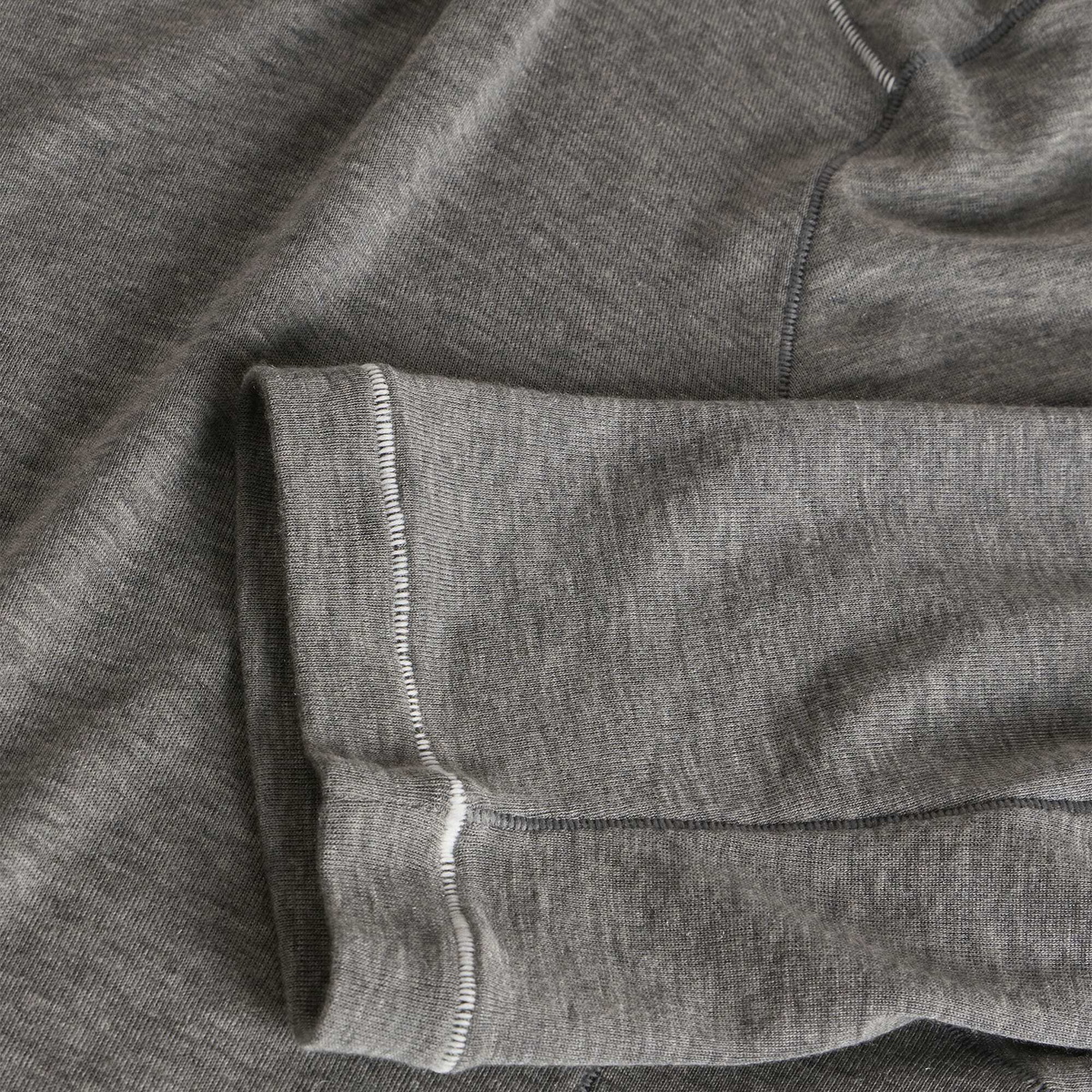 END. x Samsøe Samsøe Men's Sadango LS T-Shirt in Grey