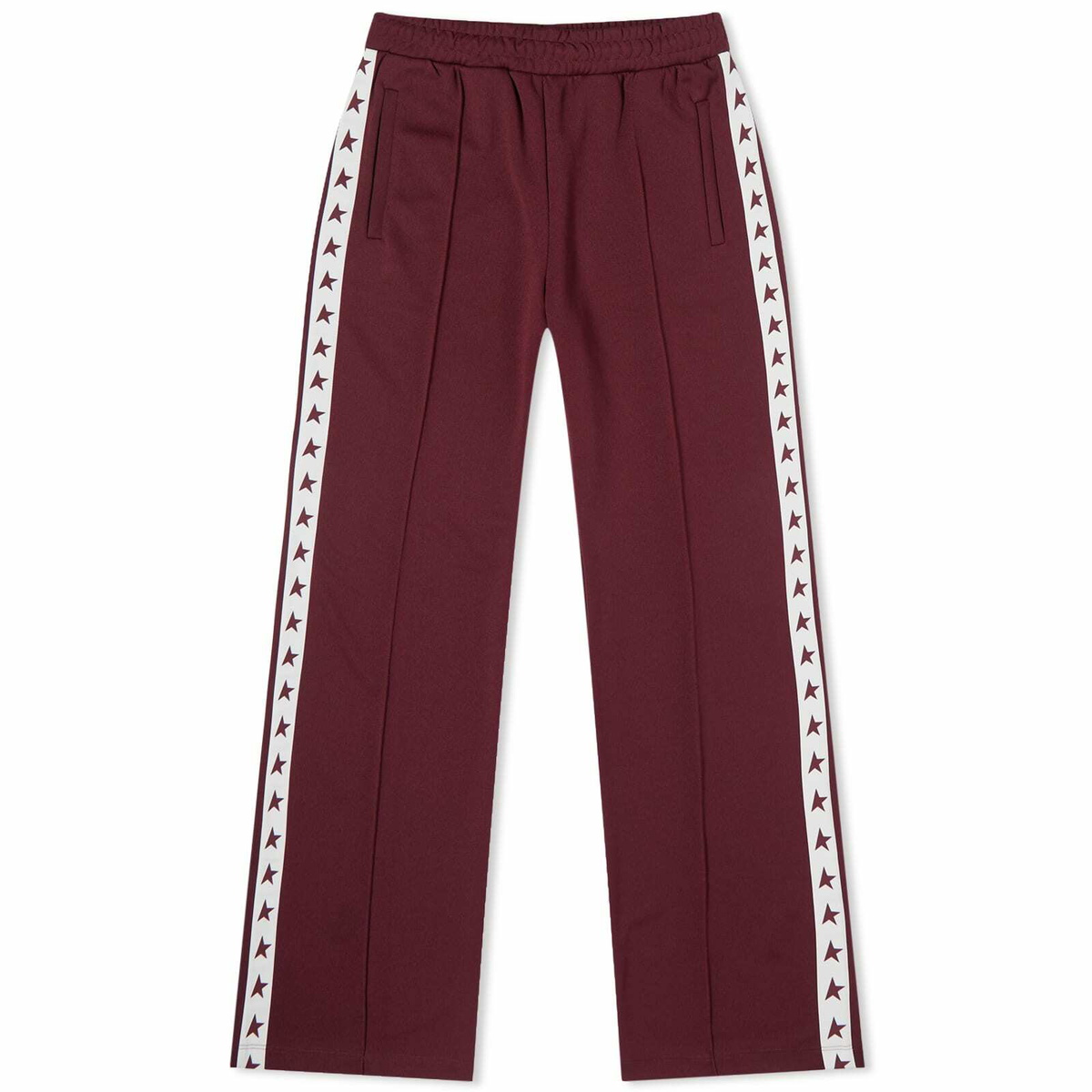 Golden Goose Women's Star Jogging Sweat Pant in Windsor Wine/White