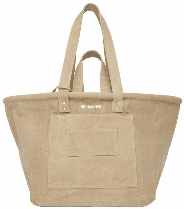 Photo: Hed Mayner Beige Cotton Tote