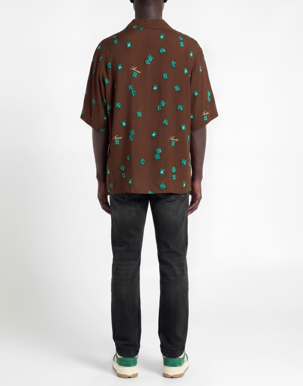 Amiri Mens Shirt in Brown