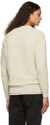 C.P. Company Beige Cotton Crewneck