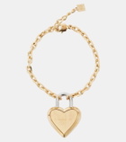 Givenchy Heart Lock chain bracelet