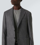 Canali Kei wool-blend blazer