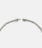 Suzanne Kalan Mini 18kt white gold (750/1000) necklace with diamonds