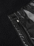 TAKAHIROMIYASHITA THESOLOIST. - Shell-Panelled Fleece Jacket - Black