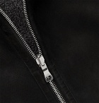 Mr P. - Reversible Shearling Hooded Jacket - Black