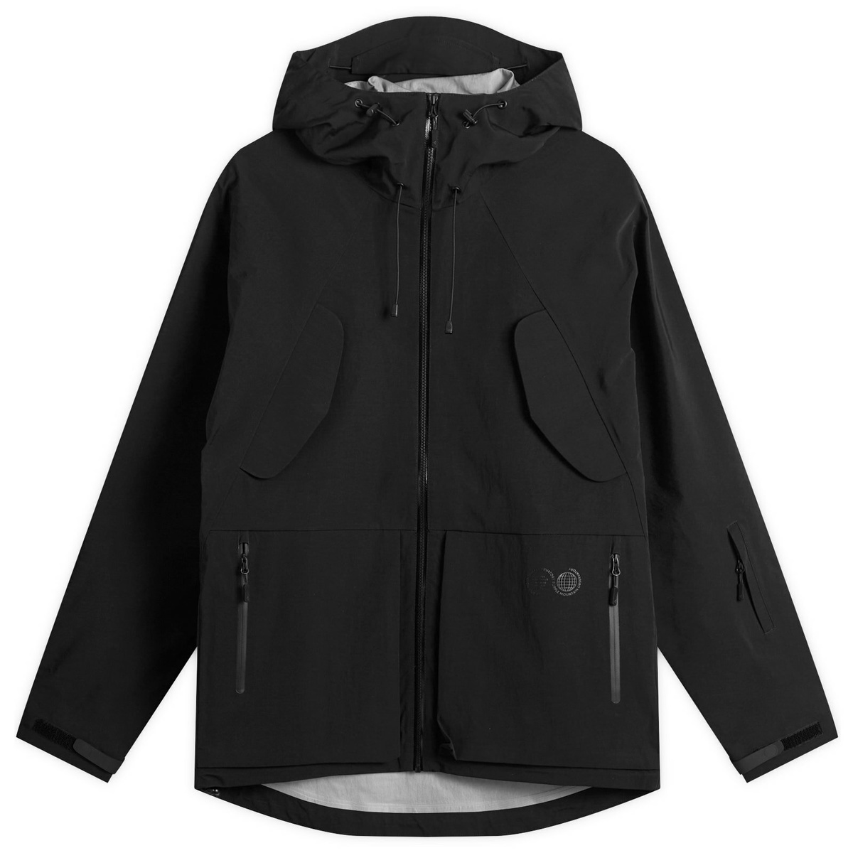 Purple Mountain Observatory Men's 3L Hardshell Jacket in Black