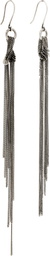 Ann Demeulemeester Silver Wivi Knottassel Earrings