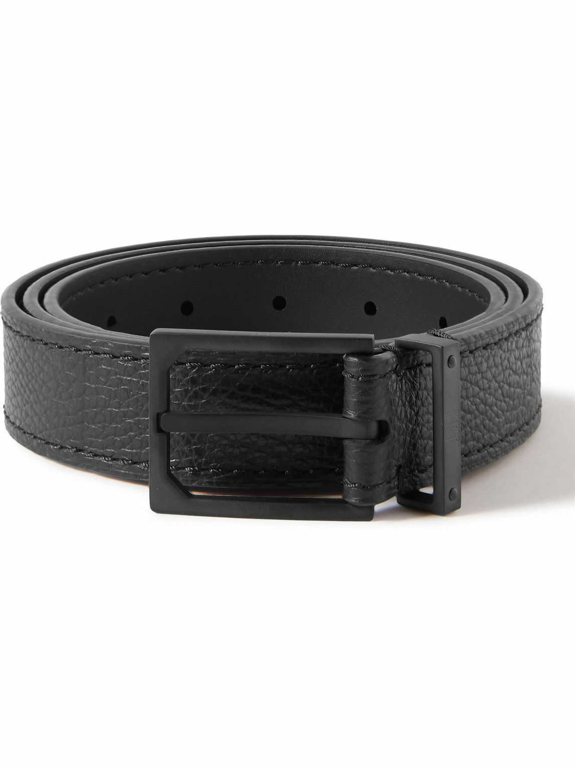 Photo: Dunhill - 3cm Full-Grain Leather Belt - Black