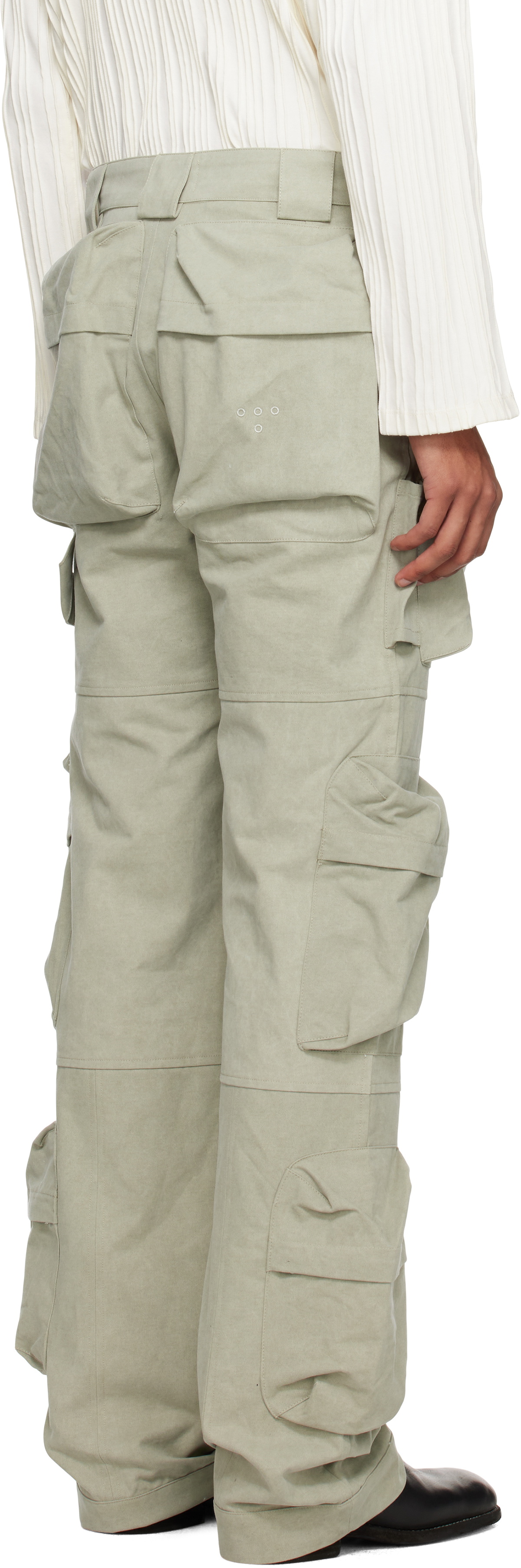 Tondolo Taupe Multi Pocket Cargo Pants