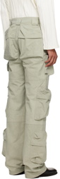 Tondolo Taupe Multi Pocket Cargo Pants