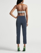 Alessia Santi Womens Pants in Navy