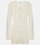 Montce Sophia crochet minidress