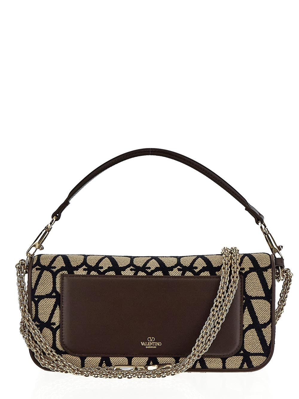 Valentino Garavani Locò Toile Iconographe Shoulder Bag