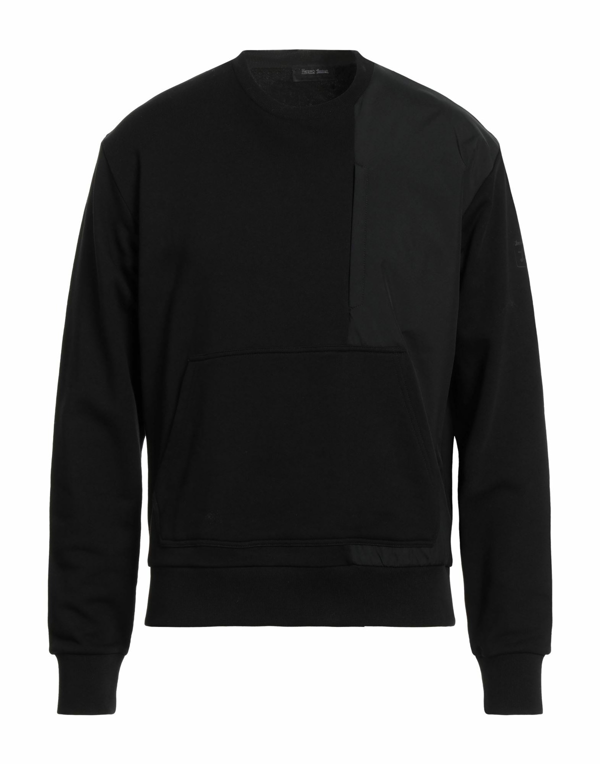 Herno Laminar Mens Sweatshirt in Black