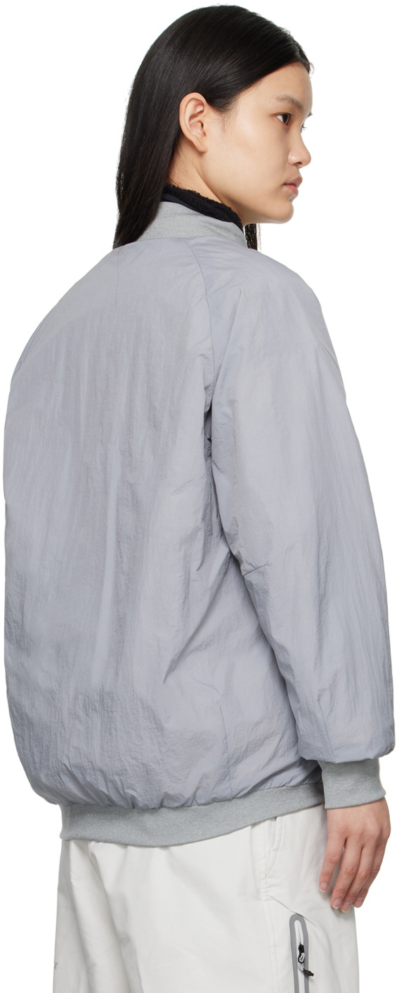 NANGA Gray Zip Down Jacket