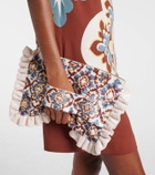 La DoubleJ Sequined clutch
