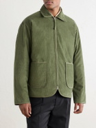Kardo - Amardeep Cotton-Corduroy Blouson Jacket - Green