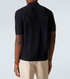 Ralph Lauren Purple Label Chevron cotton polo shirt