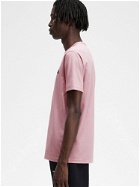 Fred Perry   T Shirt Pink   Mens