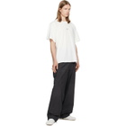 MM6 Maison Margiela White Numeric Cotton T-shirt