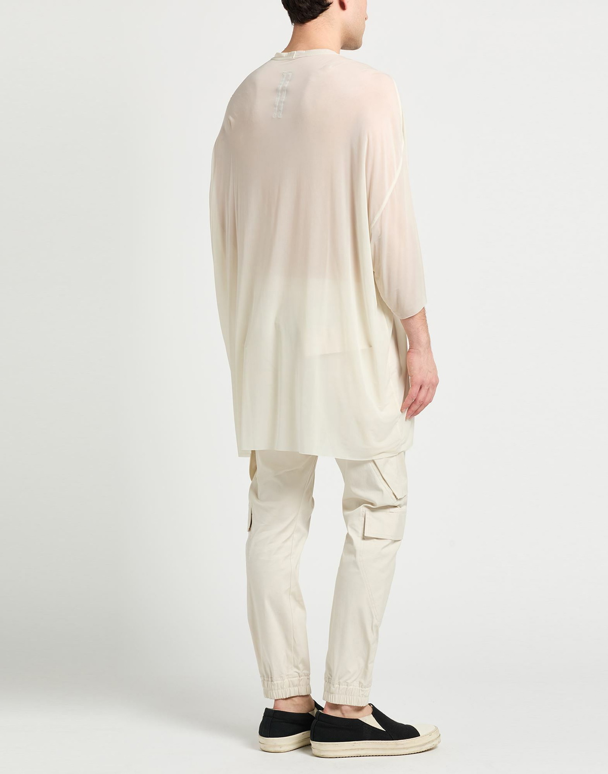 Rick Owens Mens T-shirt Cream