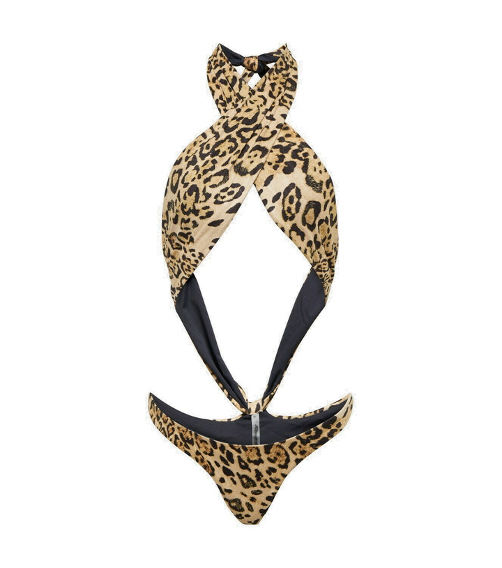 Photo: Reina Olga Showpony leopard-print swimsuit