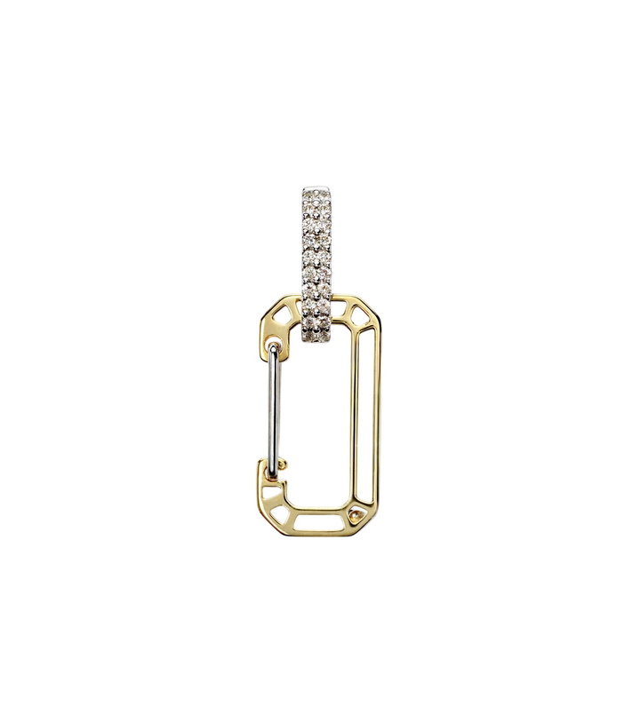Photo: Eéra Chiara Small 18kt gold earrings with diamonds