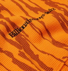 Billionaire Boys Club - Logo-Embroidered Waffle-Knit Cotton-Jersey Sweatshirt - Orange