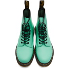 Dr. Martens Green 1460 Smooth Lace-Up Boots