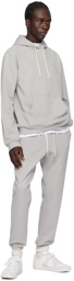 John Elliott Gray Beach Hoodie