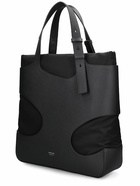 FERRAGAMO - Cut Out Leather Logo Tote Bag