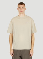 Face Patch T-Shirt in Beige