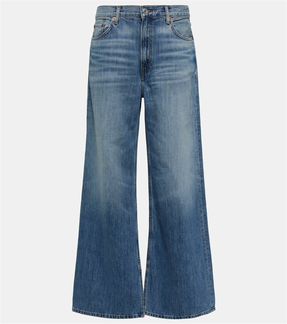 Re/Done Low Rider low-rise wide-leg jeans Re/Done