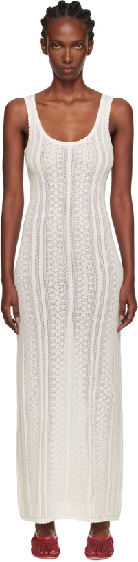 Photo: Holzweiler White Tine Crochet Maxi Dress