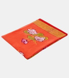 Lisa Corti Tea Flower muslin beach towel