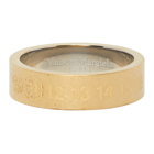 Maison Margiela Gold Logo Ring