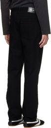 Solid Homme Black Slim Jeans