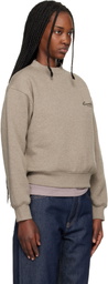 Fear of God ESSENTIALS Brown Classic Crewneck Sweatshirt