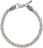 Emanuele Bicocchi Silver Byzantine Chain Bracelet