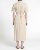 Peserico Womens Midi dress in Beige